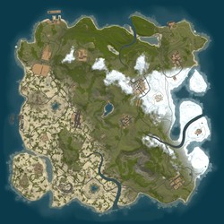 Rust map seed 1 world size 3500
