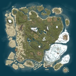 Rust map seed 1 world size 3333