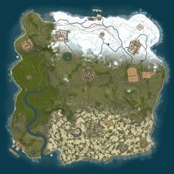Rust map seed 1 world size 3000