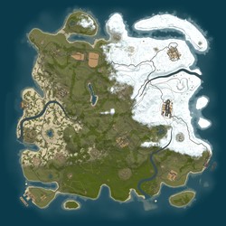 Rust map seed 1 world size 4000