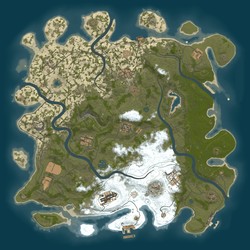Rust map seed 1 world size 4250