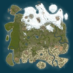Rust map seed 1 world size 4000