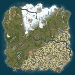 Rust map seed 1 world size 4000