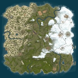 Rust map seed 1 world size 4250