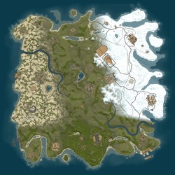 Rust map seed 1 world size 4000