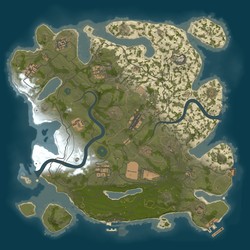 Rust map seed 1 world size 3650