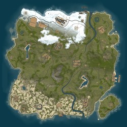 Rust map seed 1 world size 3500
