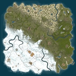 Rust map seed 1 world size 5000
