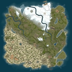 Rust map seed 1 world size 4000