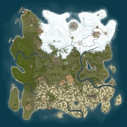 Rust map seed 1 world size 4000