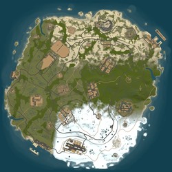 Rust map seed 1 world size 2500