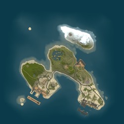 Rust map seed 0 world size 1750