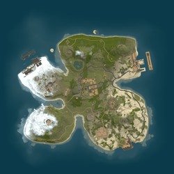 Rust Map - Seed 1792800366918 | World Size 1900 | Explore Map & Details