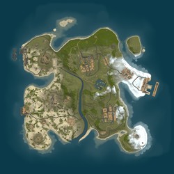 Rust map seed 0 world size 2400