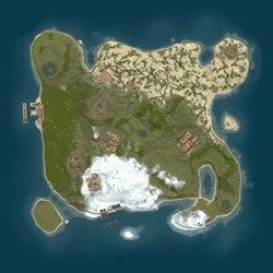 Rust map seed 0 world size 2800