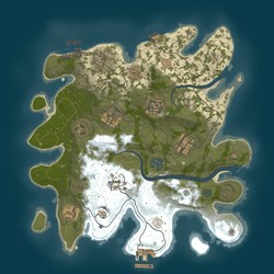 Rust map seed 0 world size 3072