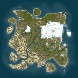 Rust map seed 0 world size 3150