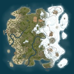 Rust map seed 0 world size 3500