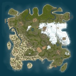 Rust map seed 0 world size 3550