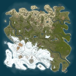 Rust map seed 0 world size 4650