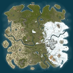 Rust map seed 0 world size 5000