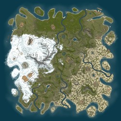 Rust map seed 0 world size 5015