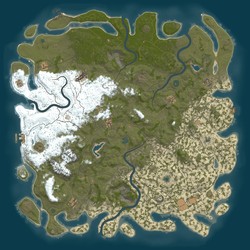 Rust map seed 0 world size 5500