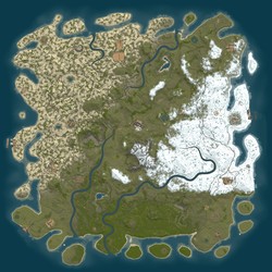 Rust map seed 0 world size 6000